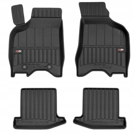 ALFOMBRAS Y FELPUDOS DE GOMA VW Lupo 1998-2005 3D TROUGH