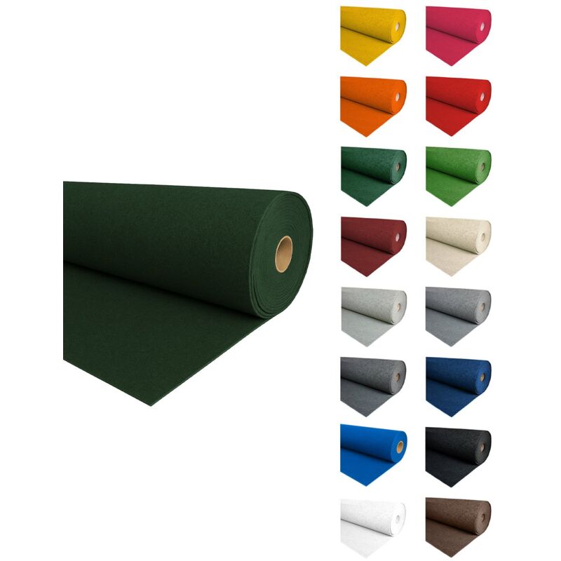 

Alfombra para eventos | Moqueta ferial | Ancho: 2 metros| Seleccione color y medida - color :13 - Verde oscuro - 2 metros (Ancho) x 20 metros (Largo)
