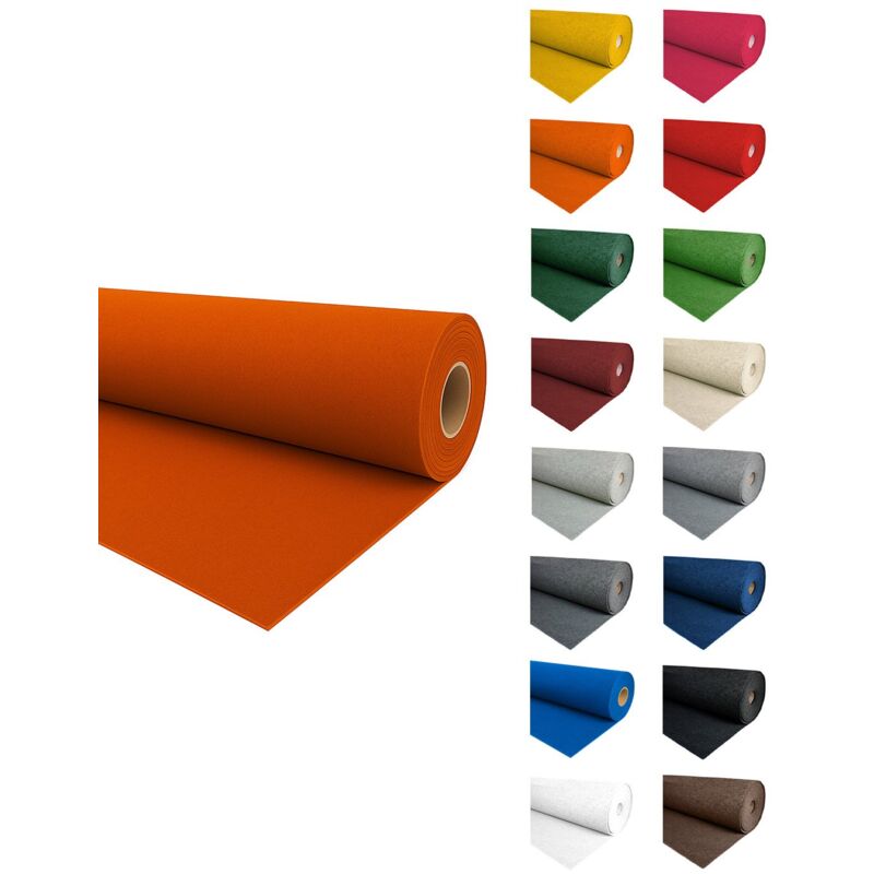 

Alfombra para eventos | Moqueta ferial | Ancho: 2 metros| Seleccione color y medida - color :07 - Naranja - 2 metros (Ancho) x 5 metros (Largo) (07