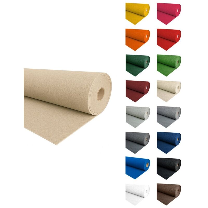 

Alfombra para eventos | Moqueta ferial | Ancho: 1 metro | Seleccione color y medida - color :27 - Beige - 1 metro (Ancho) x 10 metros (Largo) (27