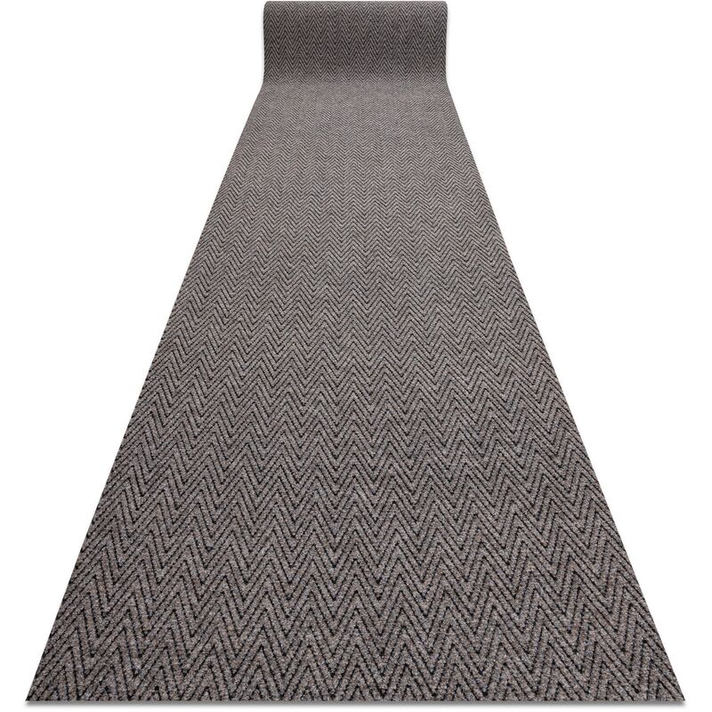 

Rugsx - Alfombrilla antideslizante 100 cm MAGNUS 1951 Zigzag exterior, interior beige Tonos de beige 100x1150 cm