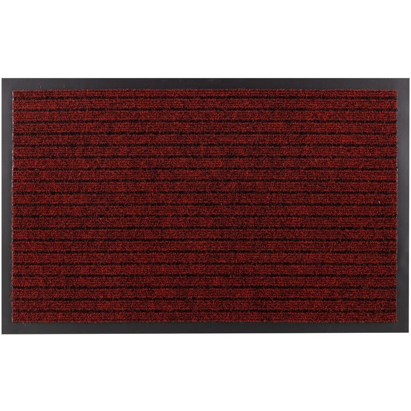 

Rugsx - Alfombrilla antideslizante DURA 3879 exterior, interior - rojo Tonos de rojo 66x120 cm