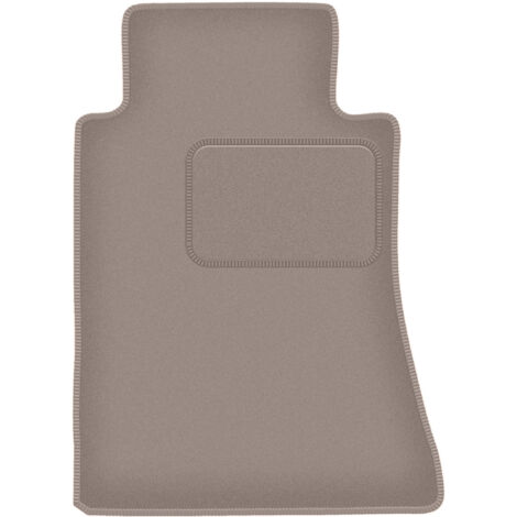 Alfombrilla beige para conductor: Mercedes E W124 coupé (1984-1997)