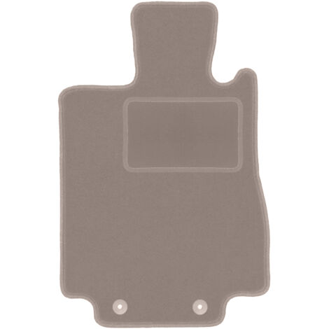 Alfombrilla beige para conductor: Mercedes S W220 largo (1998-2005)