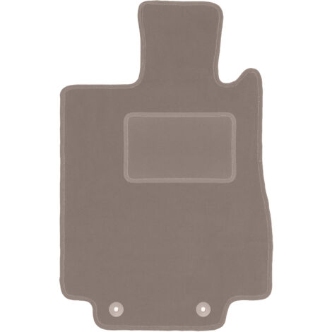 Alfombrilla beige para conductor: Mercedes S W220 sedán corto (1998-2005)