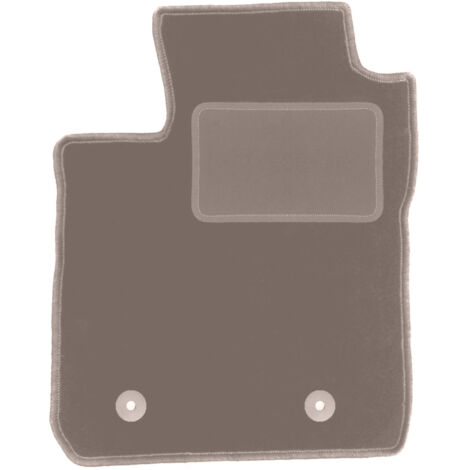 Alfombrilla beige para conductor para Ford EcoSport MK2 crossover (2012-2017)