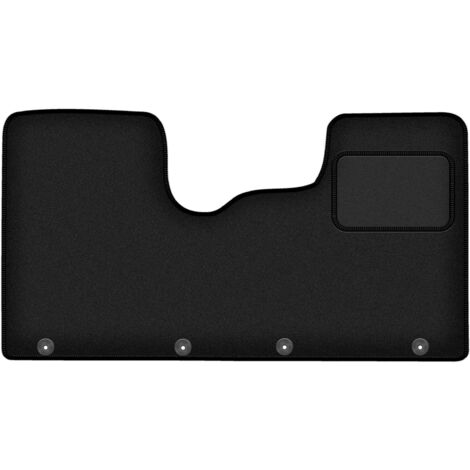 Alfombrilla conductor negra para: Furgoneta Opel Vivaro II (2014-2019)