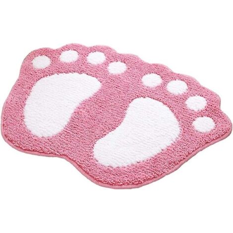Alfombrilla de baño absorbente, antideslizante, de microfibra suave, lavable, para baño, ducha y dormitorio.