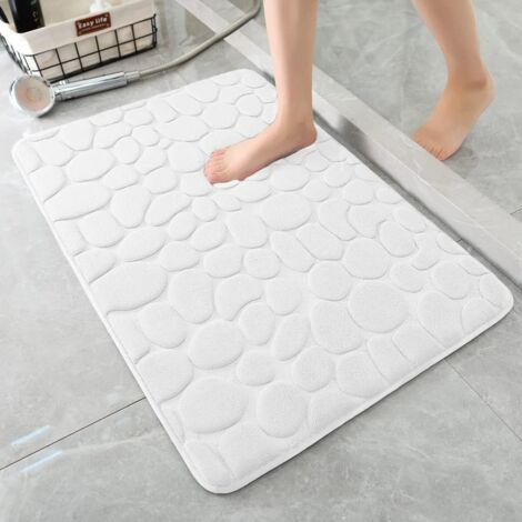 Alfombrilla de baño antideslizante/absorbente de alta calidad, lavable a máquina (1 unidad)