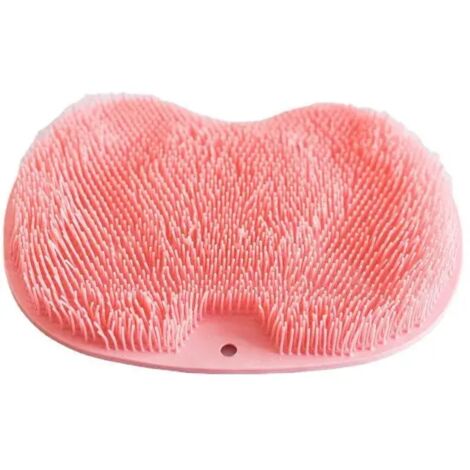 Alfombrilla de baño de silicona antideslizante, pediluvio, ducha exfoliante, masaje, baño, cepillo de espalda, limpieza corporal, accesorios de baño.