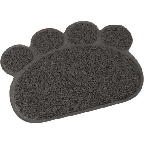 Alfombrilla de baño exterior KZQ con forma de pata de gato