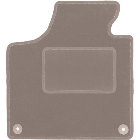 Alfombrilla de conductor beige para Audi A3 8P hatchback, sportback, cabrio (2003-2011)