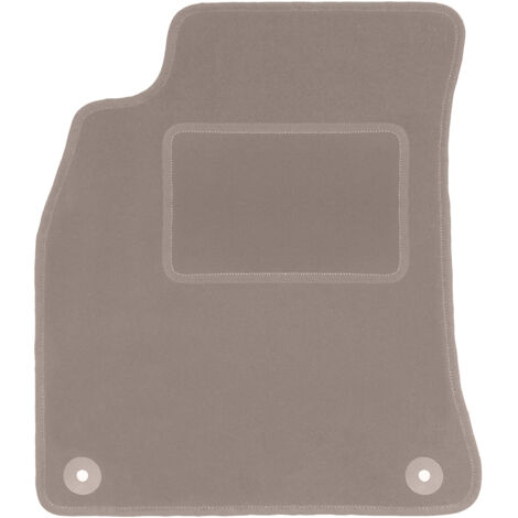 Alfombrilla de conductor beige para: Audi A4 B8 sedan, station wagon, avant, allroad (2007-2015)