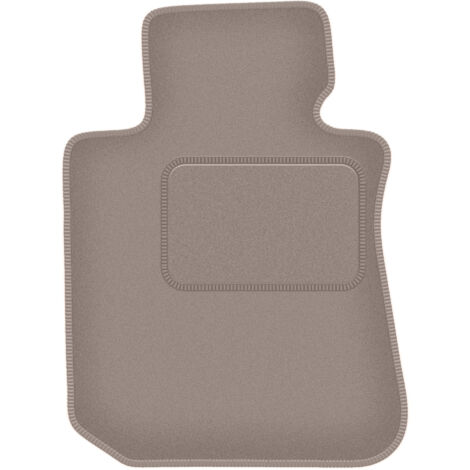 Alfombrilla de conductor beige para BMW i4 G26 0 (2021-2022)