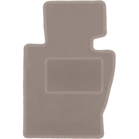 Alfombrilla de conductor beige para BMW X3 E83 SUV (2003-2010)