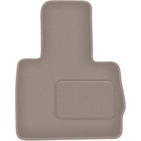 Alfombrilla de conductor beige para BMW X5 E53 xDrive 4WD (1999-2006)