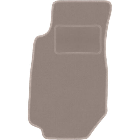 Alfombrilla de conductor beige para Ford Granada sedán (1972-1985)