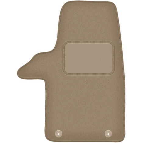 Alfombrilla de conductor beige para furgoneta Volkswagen Transporter T6 (2015-)