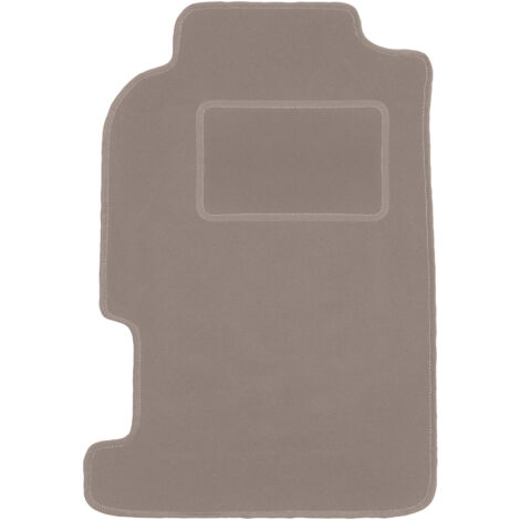 Alfombrilla de conductor beige para Honda Prelude IV Coupé (1991-1996)