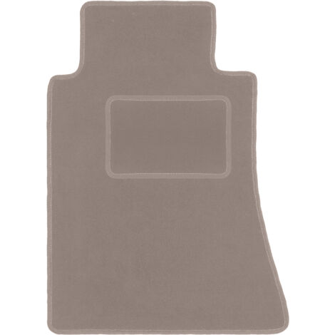 Alfombrilla de conductor beige para: Mercedes E W124 sedán, familiar (1984-1997)