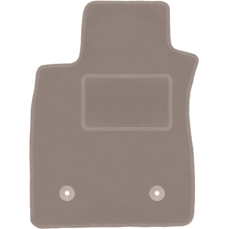 Alfombrilla de conductor beige para: Renault Clio IV grandtour, familiar, hatchback (2013-)