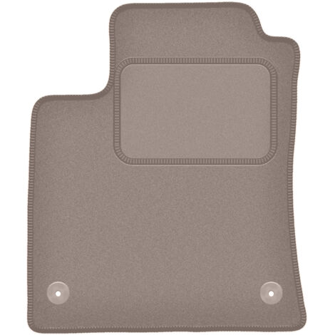 Alfombrilla de conductor beige para Renault Clio V hatchback (2019-)