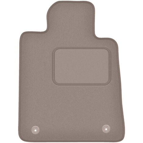 Alfombrilla de conductor beige para Renault Safrane Liftback (1992-2000)