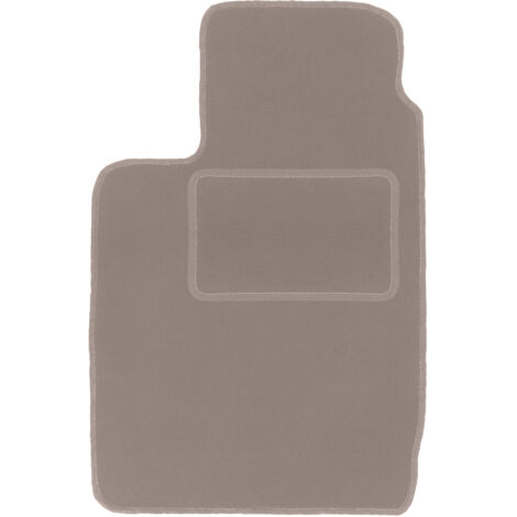 Alfombrilla de conductor beige para Renault Thalia I sedán (2000-2010)