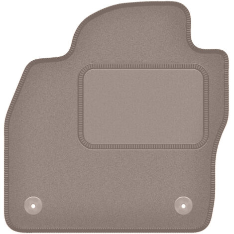 Alfombrilla de conductor beige para: Seat Ibiza V hatchback (2017-)