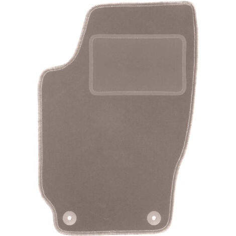 Alfombrilla de conductor beige para Skoda Fabia I hatchback, sedán, station wagon (1999-2007)