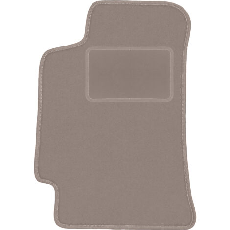 Alfombrilla de conductor beige para Subaru Impreza GC (sin salidas de aire traseras), familiar, sedán (1993-2001)