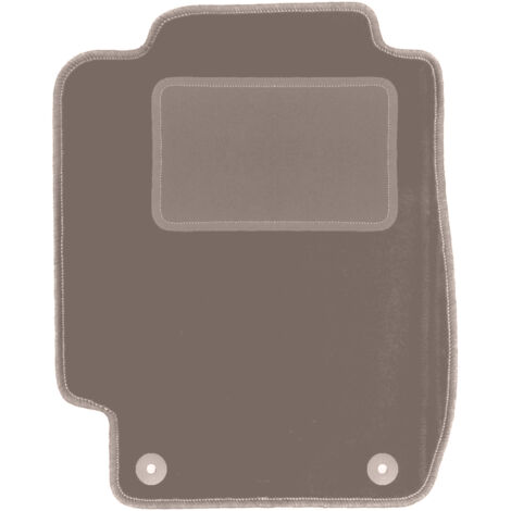 Alfombrilla de conductor beige para Toyota Corolla E10 hatchback, station wagon, sedán (1992-1997)