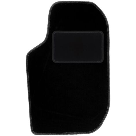 Alfombrilla de conductor negra para: Alfa Romeo 164 sedán (1988-1997)