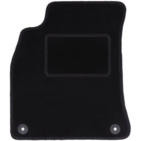 Alfombrilla de conductor negra para: Audi A4 B8 sedan, station wagon, avant, allroad (2007-2015)