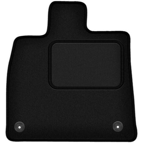 Alfombrilla de conductor negra para Audi Q5 II FY / F5 SUV (2017-)