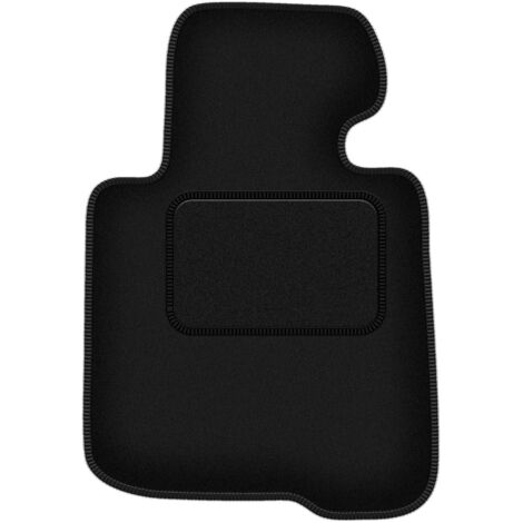 Alfombrilla de conductor negra para: BMW 4 F36 Gran Coupé (2014-)
