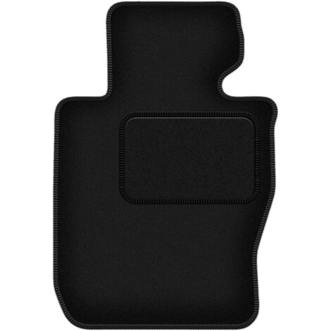 Alfombrilla de conductor negra para BMW X1 E84 xDrive 0 (2004-2011)