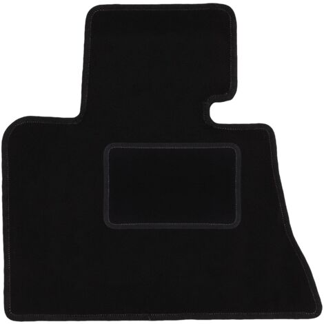 Alfombrilla de conductor negra para BMW X5 E53 2WD (1999-2006)