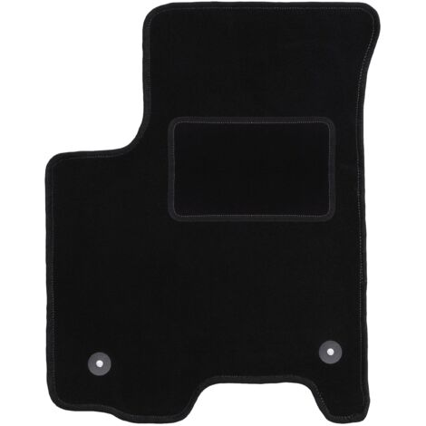 Alfombrilla de conductor negra para Chevrolet Aveo I T200 / T250 hatchback, sedán (2002-2011)