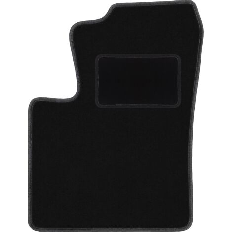 Alfombrilla de conductor negra para: Chrysler Sebring III sedán (2007-2010)