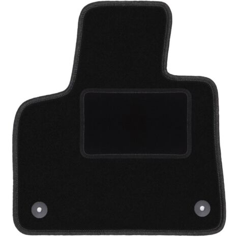 Alfombrilla de conductor negra para: Citroen C5 Aircross crossover (2019-)