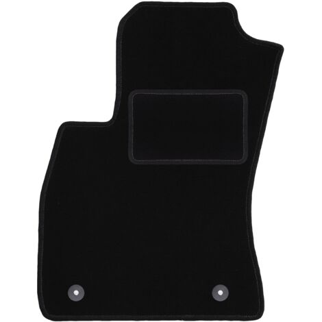 Alfombrilla de conductor negra para Fiat Doblo II 0 (2009-2020)