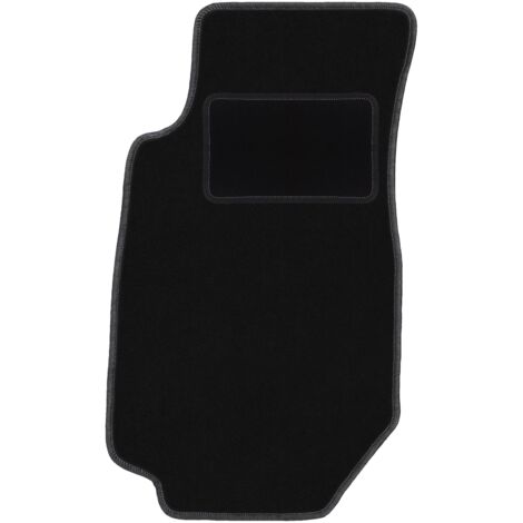 Alfombrilla de conductor negra para Ford Granada sedán (1972-1985)