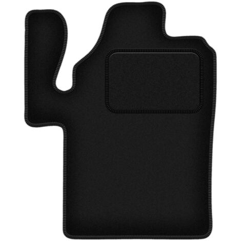 Alfombrilla de conductor negra para furgoneta Mercedes Vito II W639 (2003-2014)