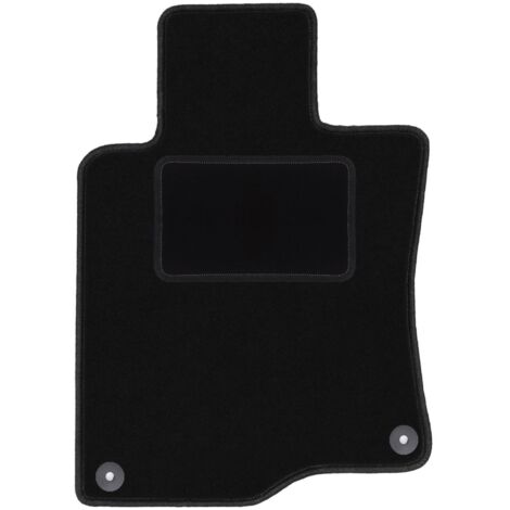 Alfombrilla de conductor negra para Honda Accord VIII sedán, familiar, tourer (2008-2015)