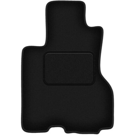 Alfombrilla de conductor negra para Honda CR-V II SUV (2001-2006)