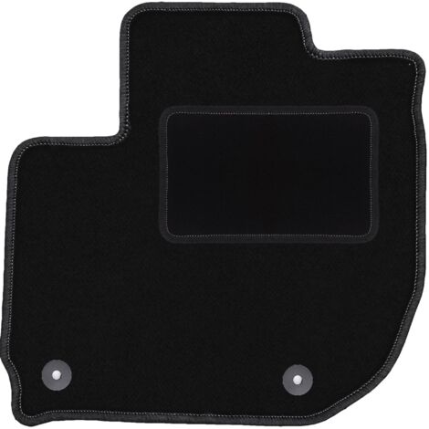 Alfombrilla de conductor negra para Honda HR-V II crossover (2014-2018)
