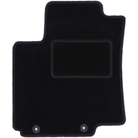 Alfombrilla de conductor negra para Hyundai i20 II coupé, hatchback (2014-)