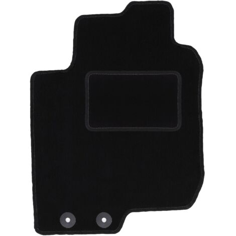 Alfombrilla de conductor negra para Kia Cee`d I hatchback, SW, familiar, coupé (2006-2012)