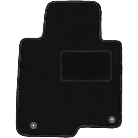 Alfombrilla de conductor negra para Kia Optima IV SW familiar (2015-)